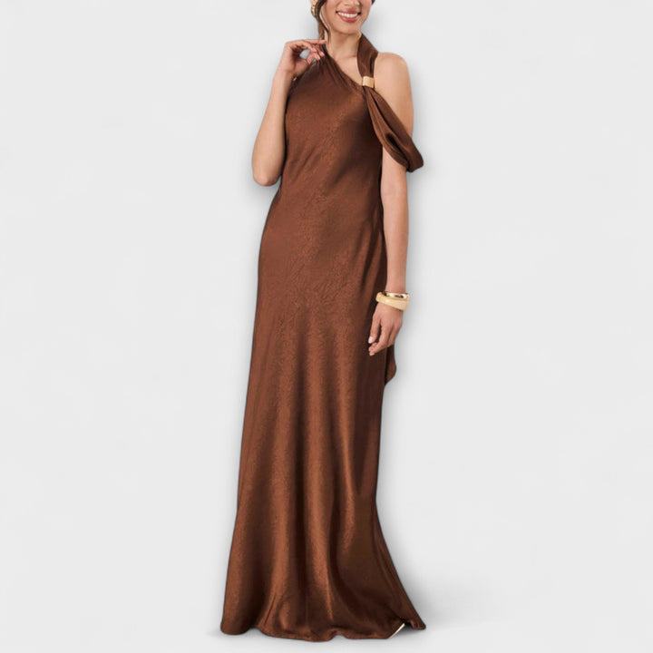 Antonia | Schickes Maxikleid aus Satin