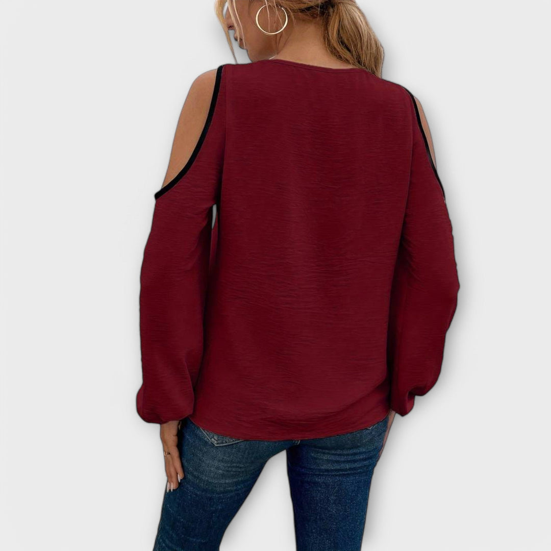 Ottilie | Bluse mit quadratischem Ausschnitt
