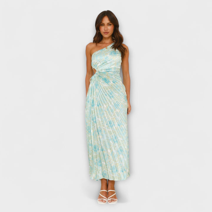Maya | Elegantes Cut-Out Maxikleid