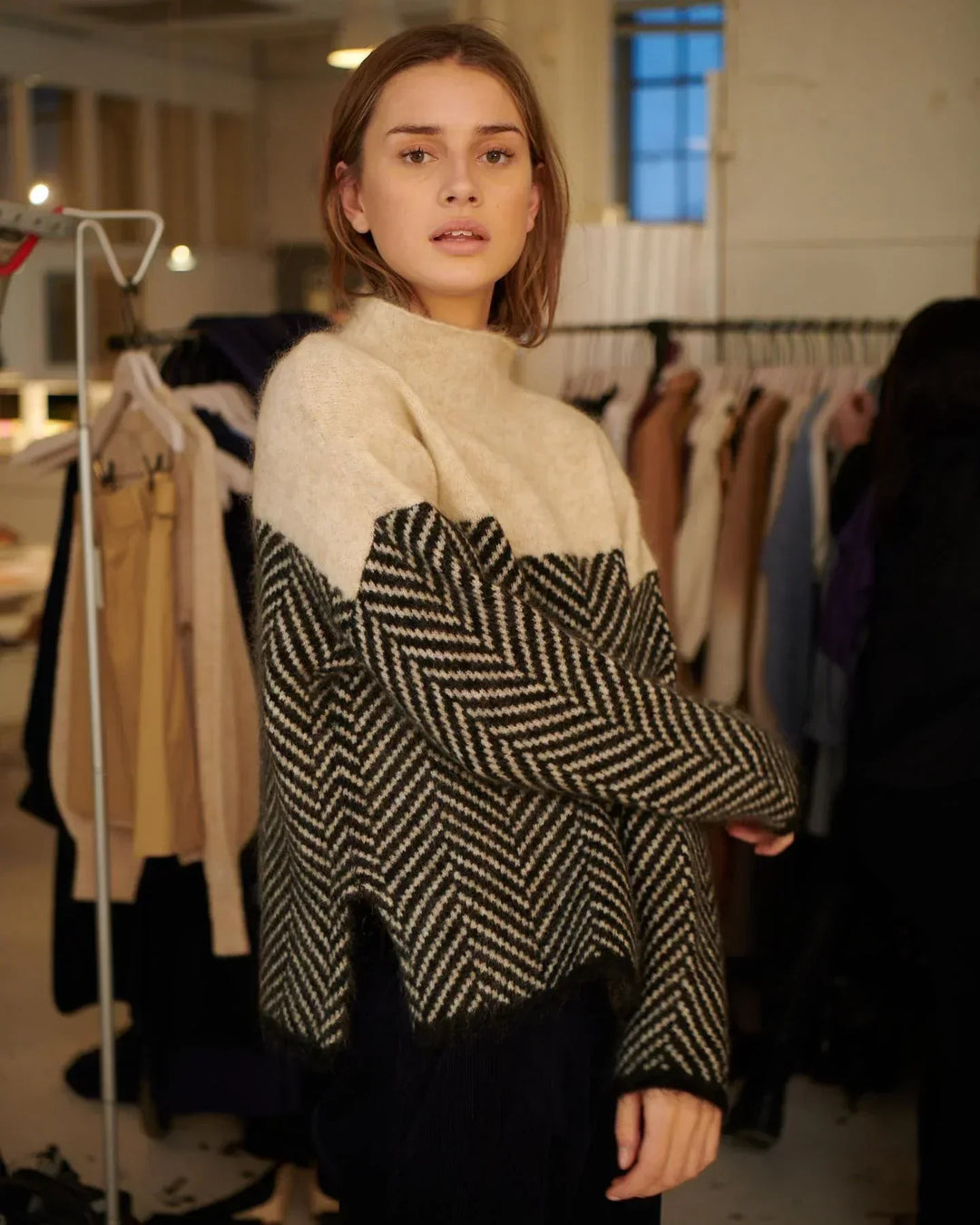 Adelie | Premium-Rollkragenpullover aus edlem Strick