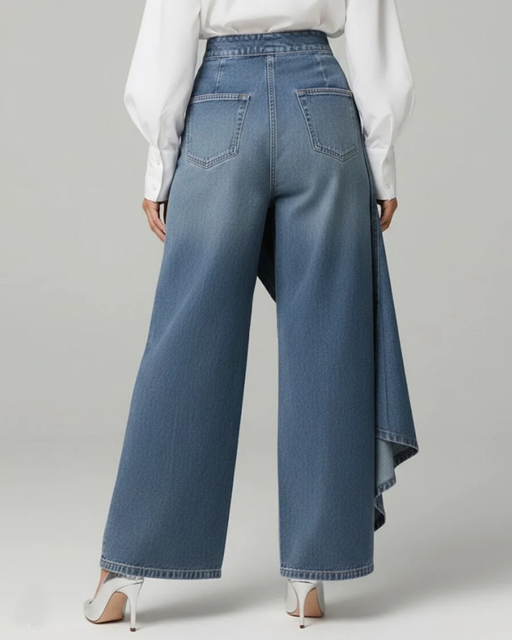 Katharina - Wickelhosen aus Denim