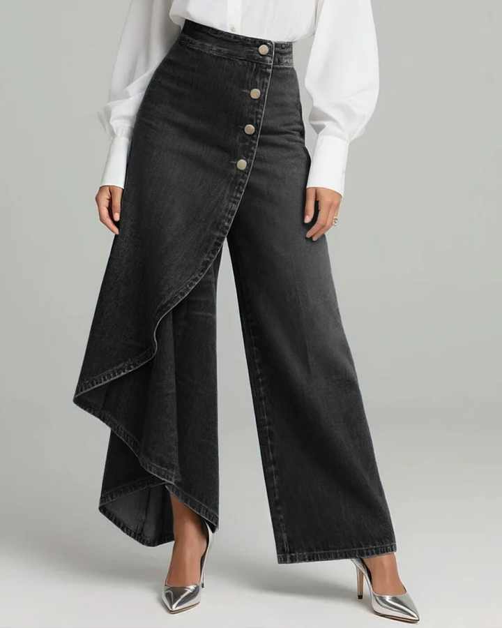 Katharina - Wickelhosen aus Denim