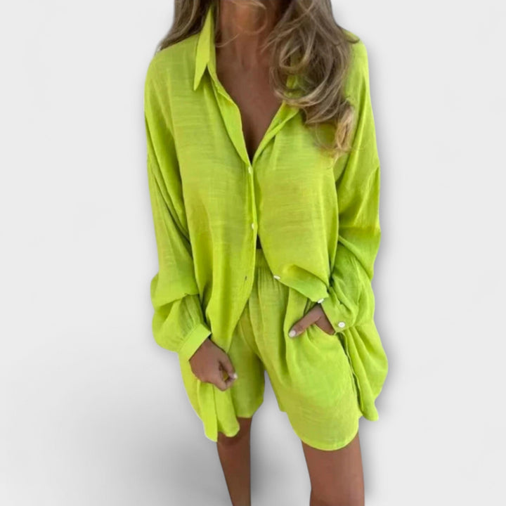 Lara | Blusen-Shorts-Set