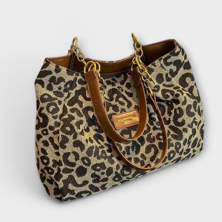 Natalie | Shopper mit Leopardenmuster