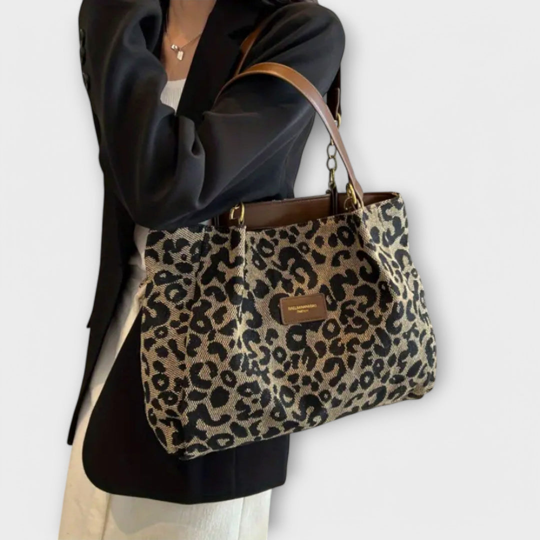 Natalie | Shopper mit Leopardenmuster