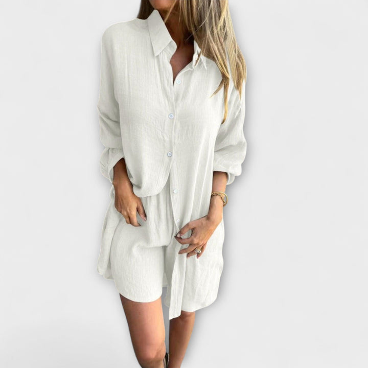 Lara | Blusen-Shorts-Set
