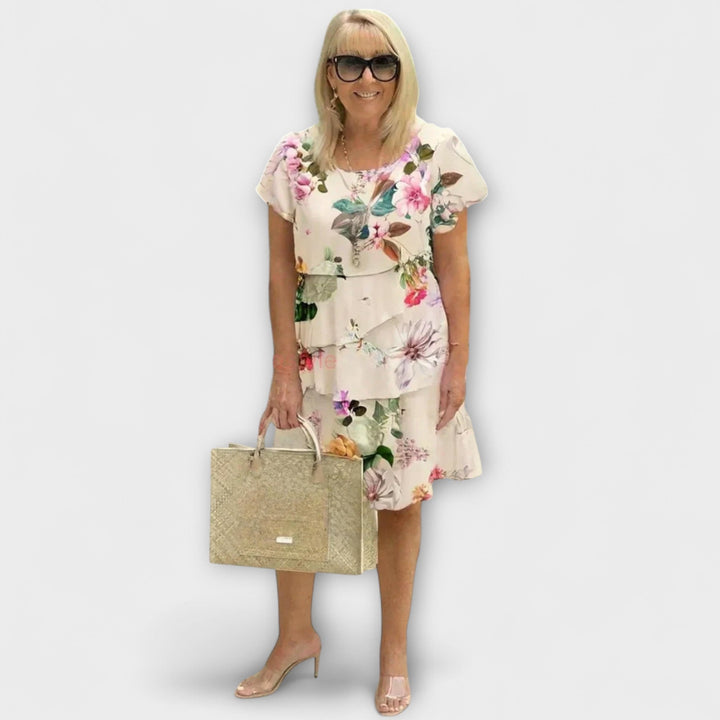 Sieglinde | florales Eleganzkleid