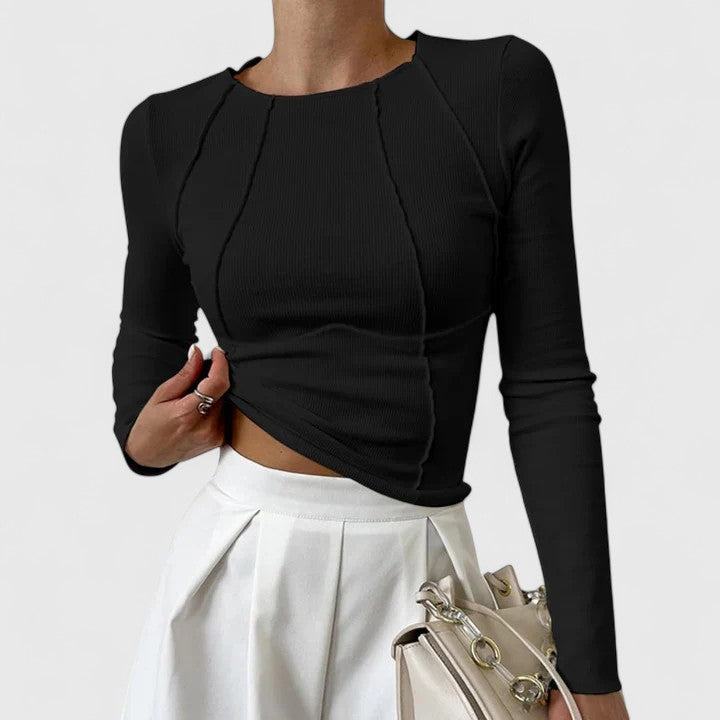 Melanie | Bequemes Langarmshirt