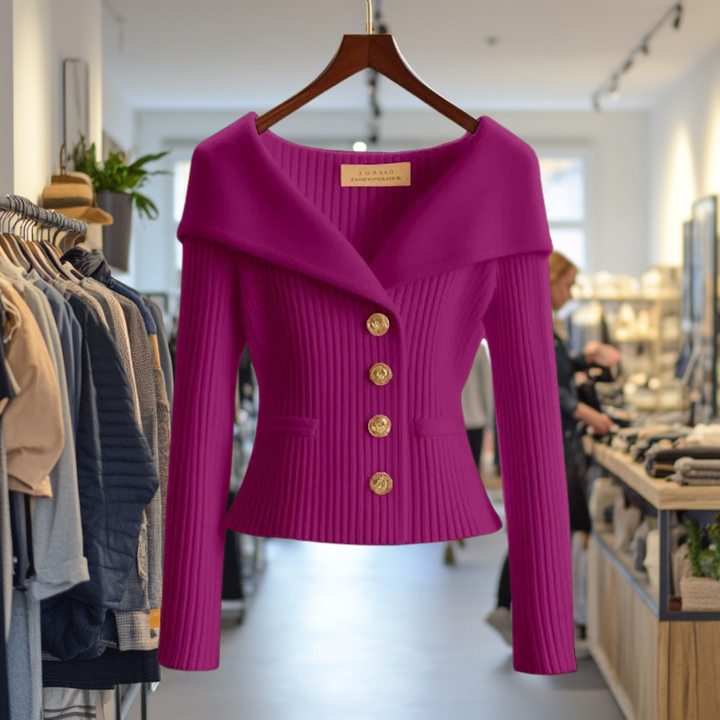 Karla | Luxuriöse Strickjacke
