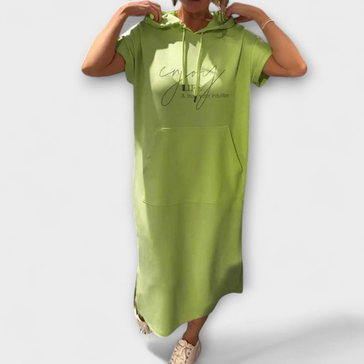 Nina | Entspanntes Kapuzenkleid Kleider
