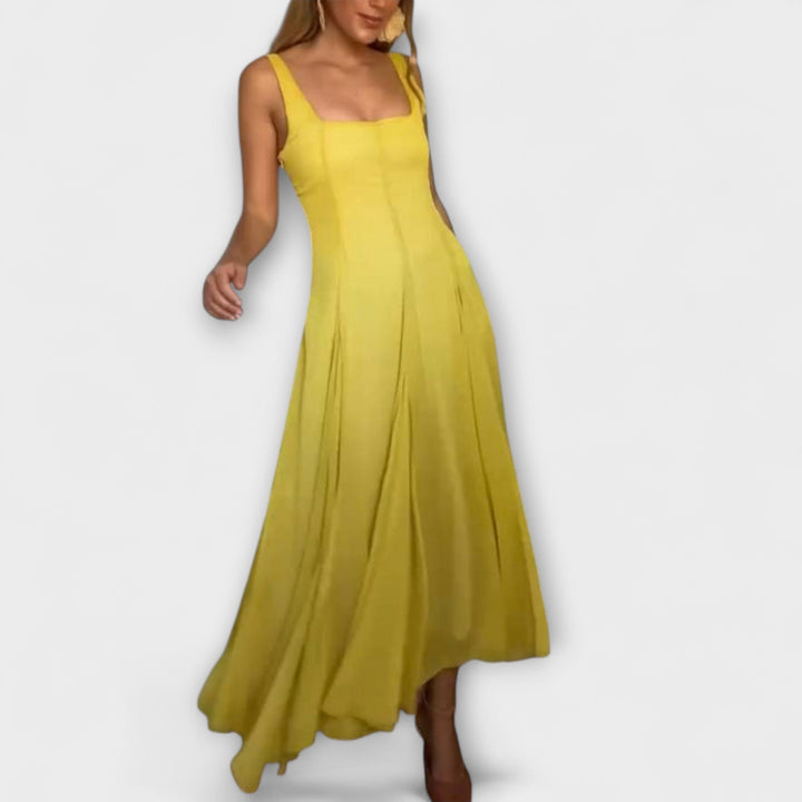 Katja | Kleid mit quadratischem Ausschnitt