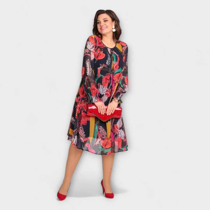 Elena | Elegantes Plus-Größe-Kleid für ultimativen Komfort