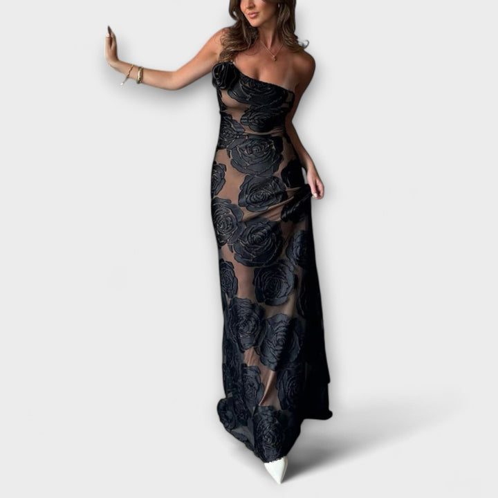 Sabrina | florales Maxikleid Kleider für Hochzeitsgäste