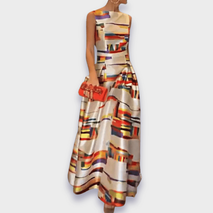 Annika | Langes Kleid aus Premium-Stoff