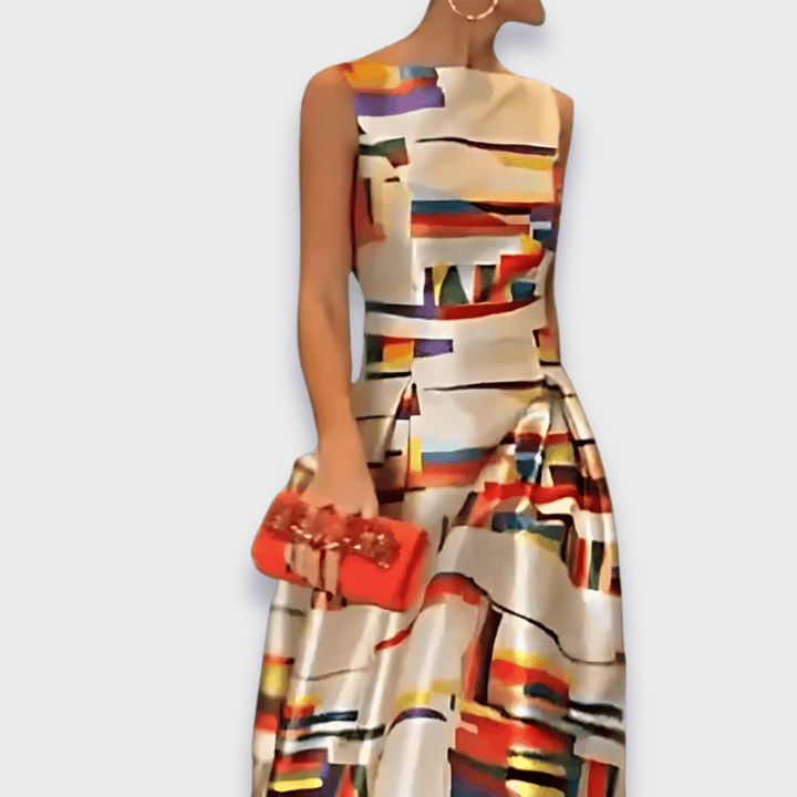 Annika | Langes Kleid aus Premium-Stoff