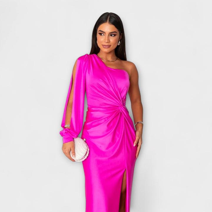Roswitha | Elegantes Kleid mit Raffinesse