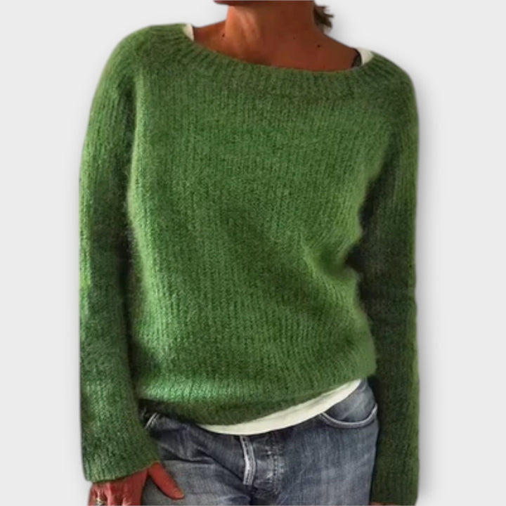 Lia | einfarbiger Pullover