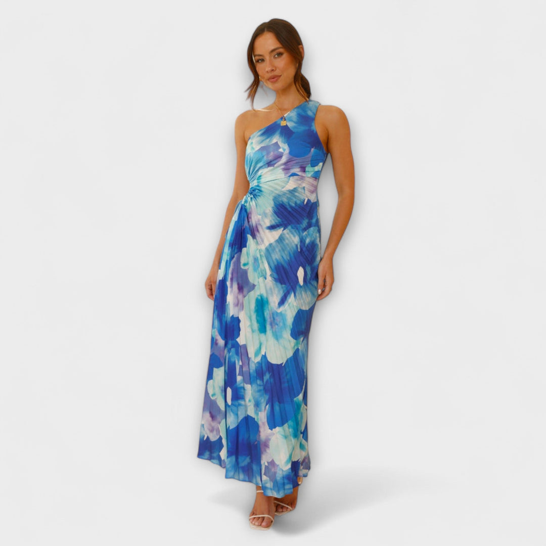 Maya | Elegantes Cut-Out Maxikleid