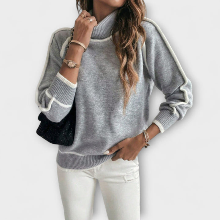 Leni | Lässiger Rollkragenpullover