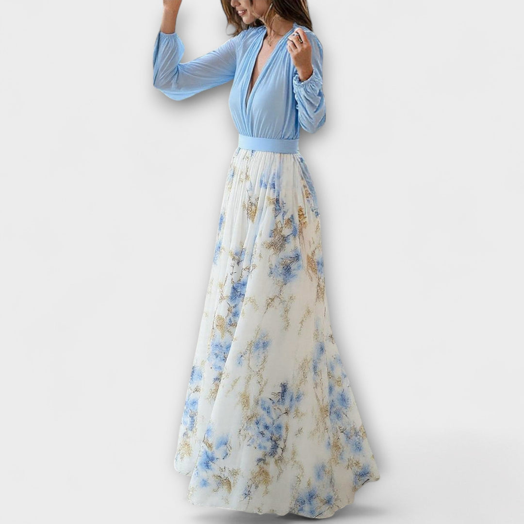 Jessica | Blumen-Maxikleid