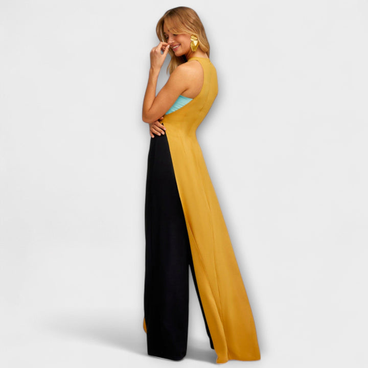 Waltraud | Dunkeltürkiser Overall
