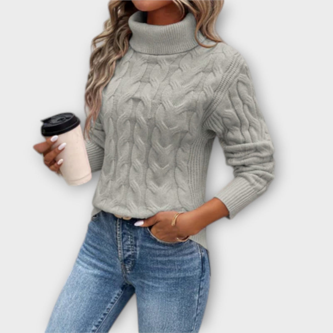 Sonja | Eleganter Rollkragenpullover