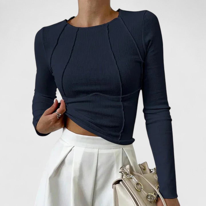 Melanie | Bequemes Langarmshirt