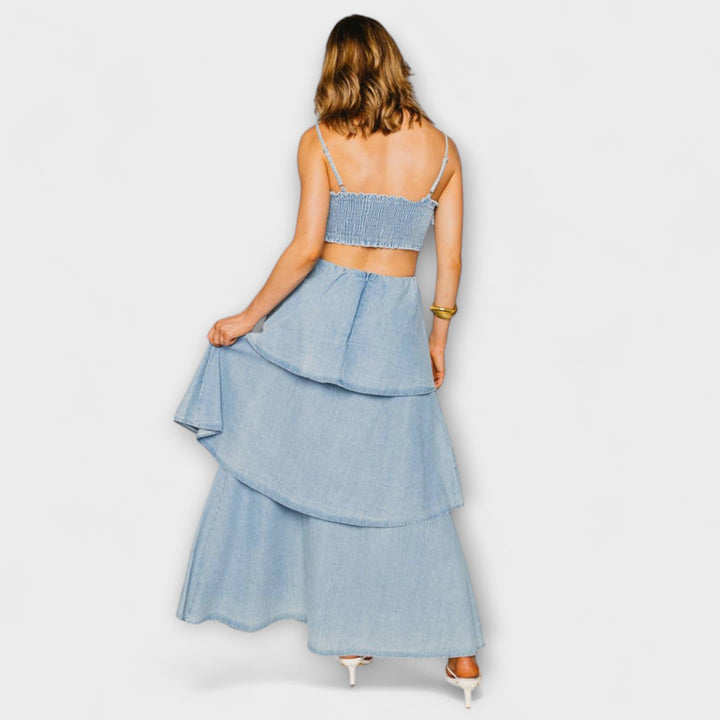 Kristin | Außergewöhnliches Maxikleid Maxikleider