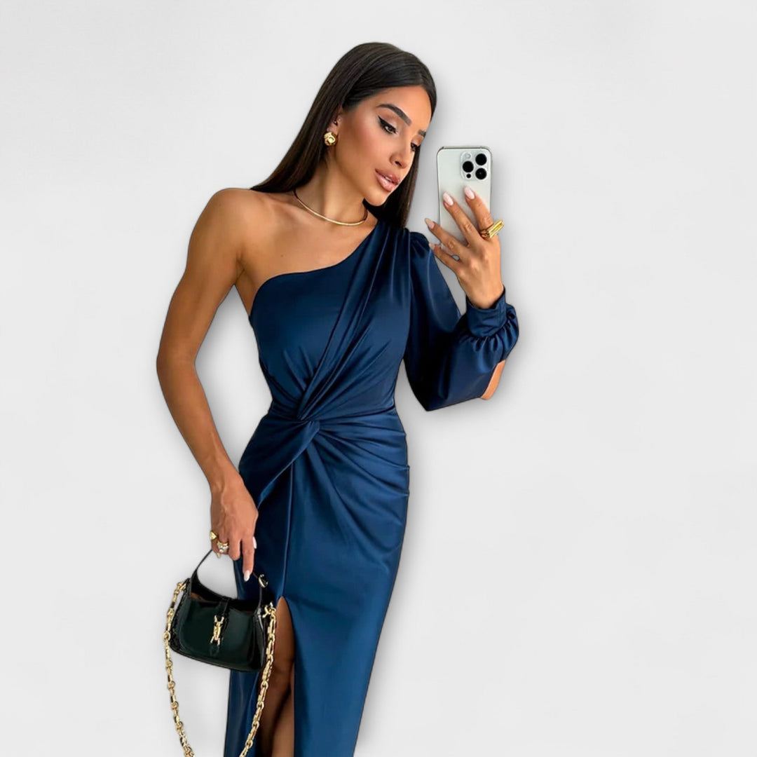 Roswitha | Elegantes Kleid mit Raffinesse
