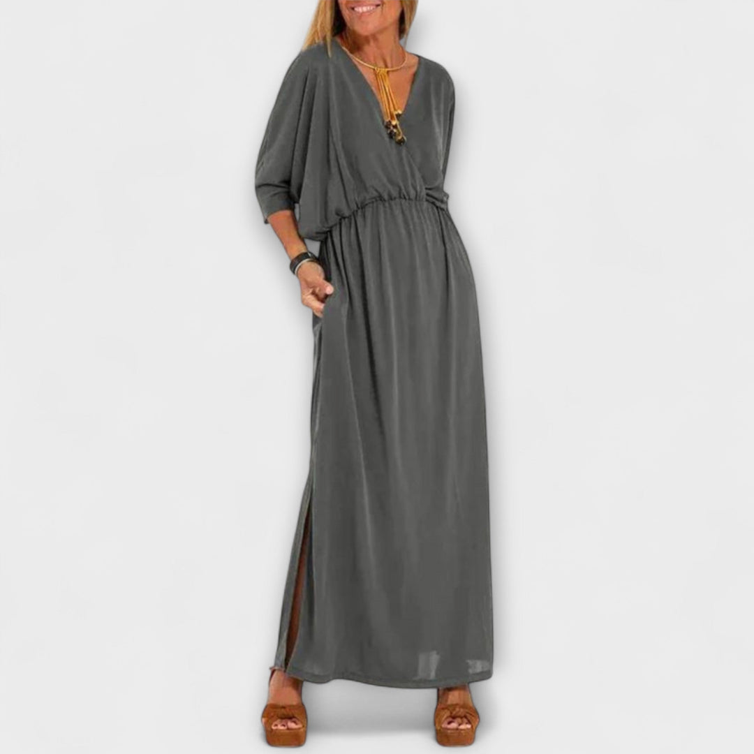 Jasmin | Retro-Maxikleid