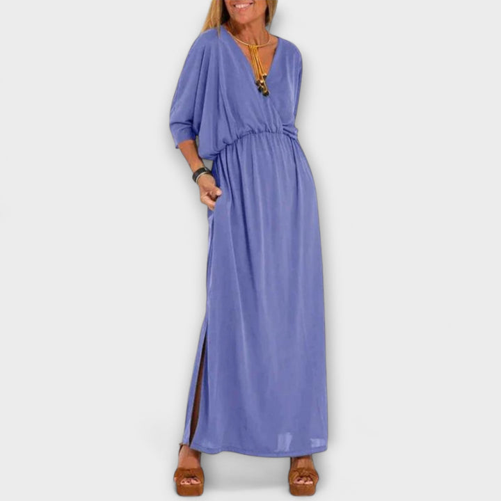 Jasmin | Retro-Maxikleid