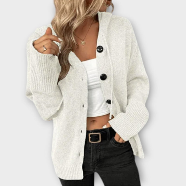 Brigitte | Strickjacke mit Knöpfe
