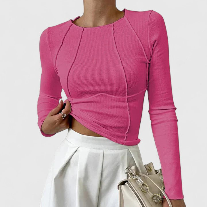 Melanie | Bequemes Langarmshirt