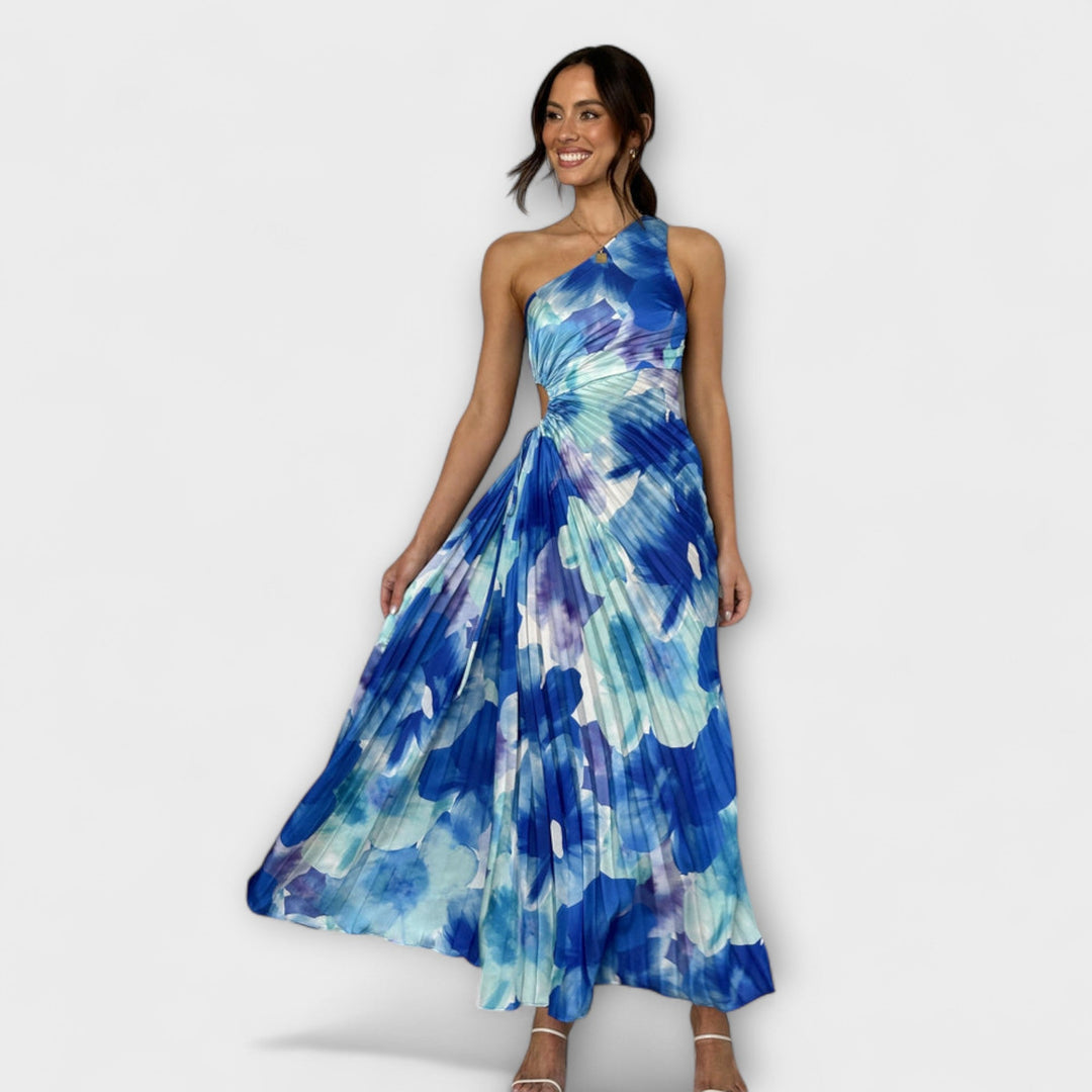 Maya | Elegantes Cut-Out Maxikleid