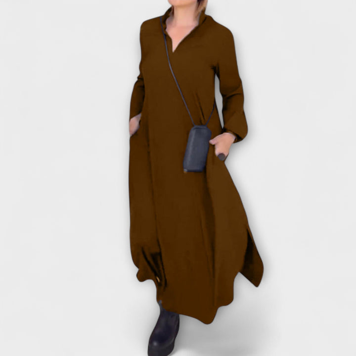 Pauline | Langes und Fließendes Kleid