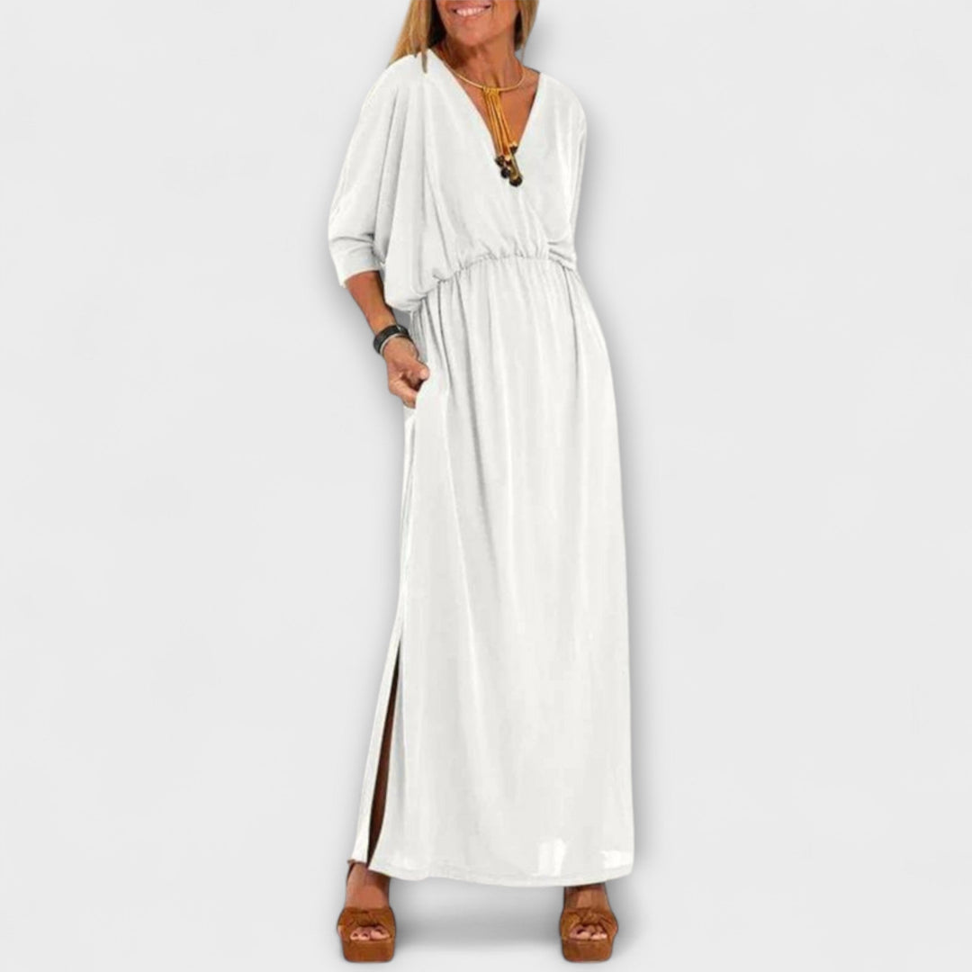Jasmin | Retro-Maxikleid