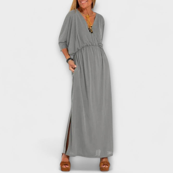 Jasmin | Retro-Maxikleid