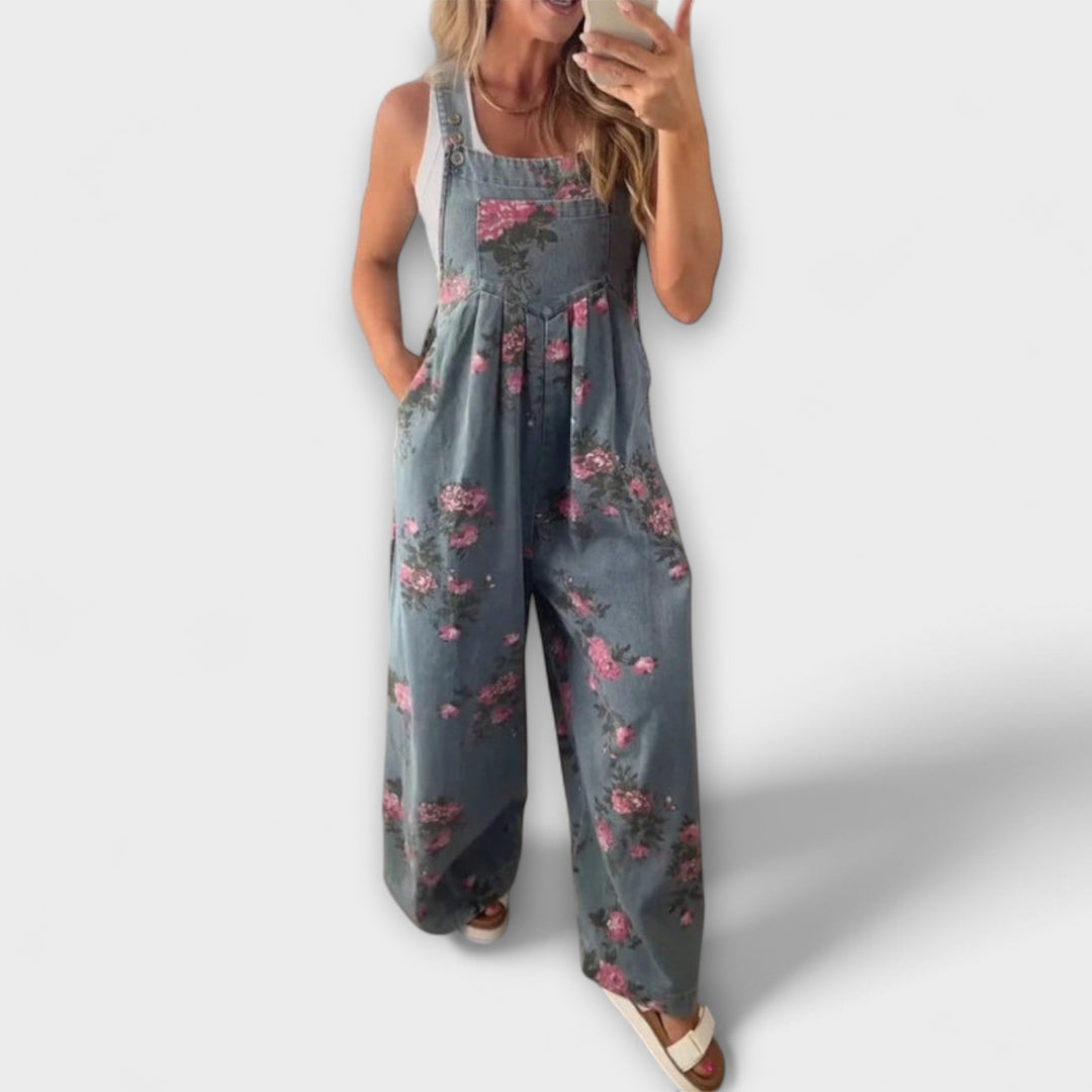 Reinhild | Entspannte Passform Jeans Latzhose