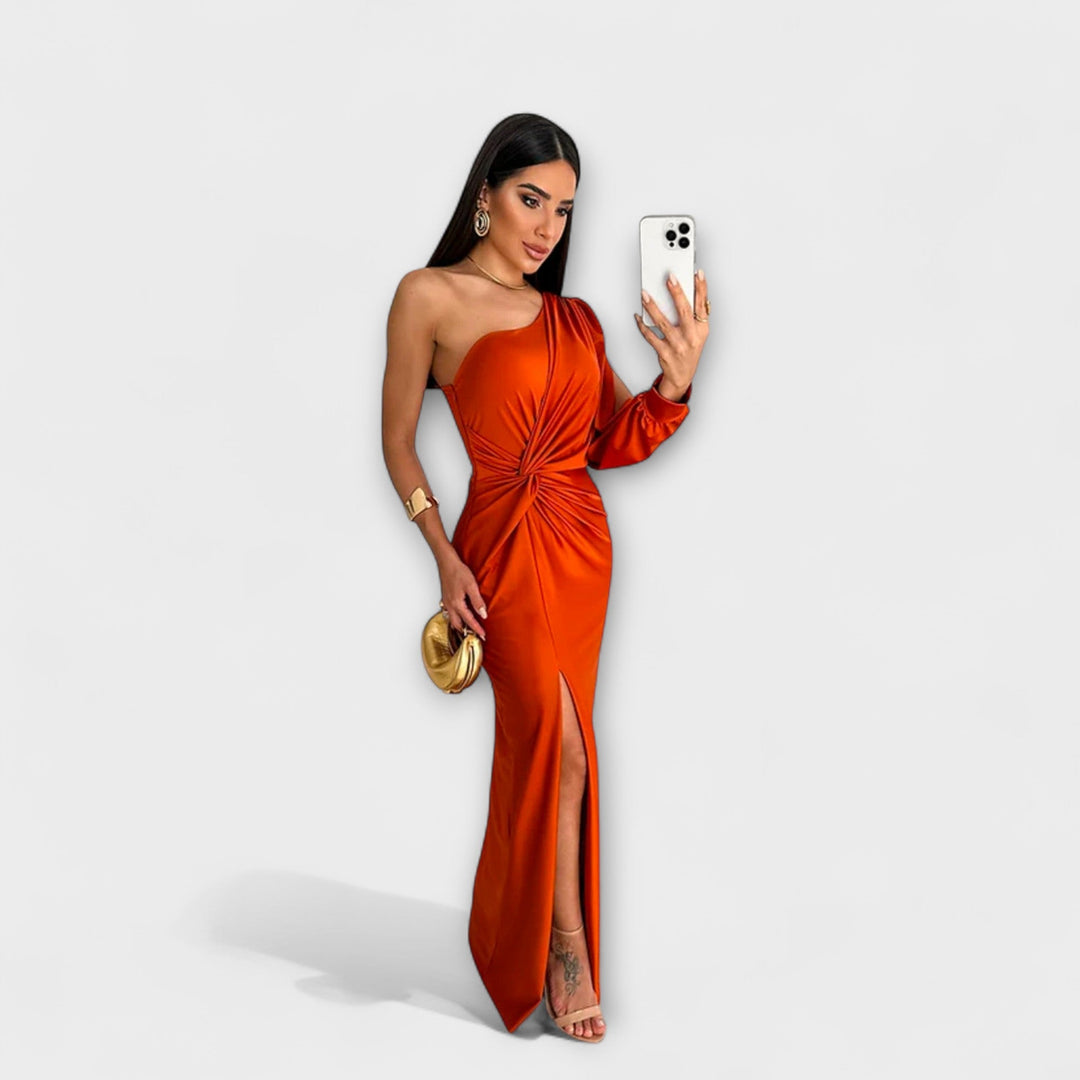 Roswitha | Elegantes Kleid mit Raffinesse