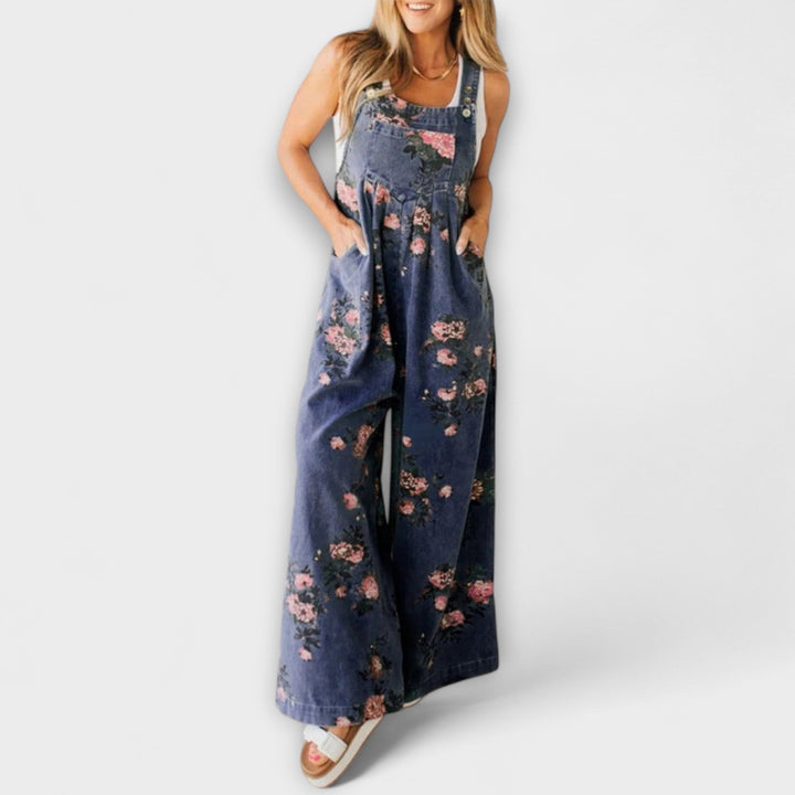 Reinhild | Entspannte Passform Jeans Latzhose