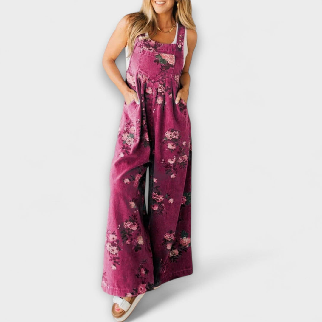Reinhild | Entspannte Passform Jeans Latzhose