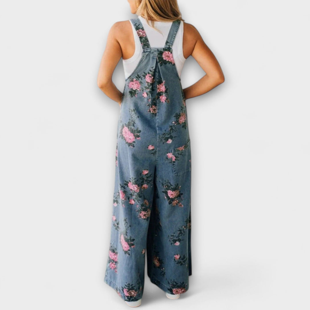 Reinhild | Entspannte Passform Jeans Latzhose