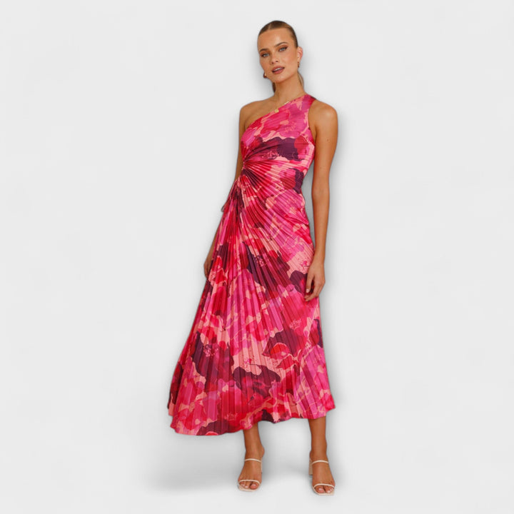 Maya | Elegantes Cut-Out Maxikleid