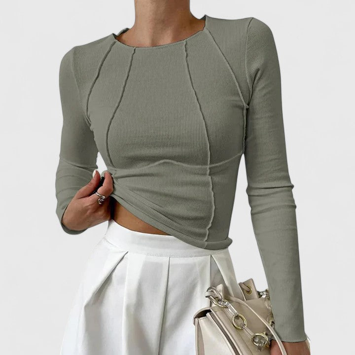 Melanie | Bequemes Langarmshirt