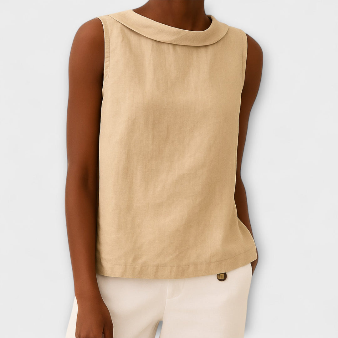 Mareike | Elegantes ärmelloses Top