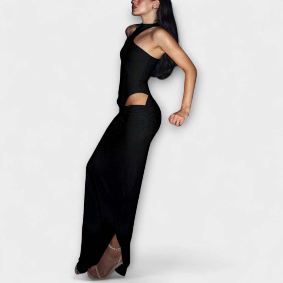 Thea | Verführerisches ärmelloses Cut-Out Kleid