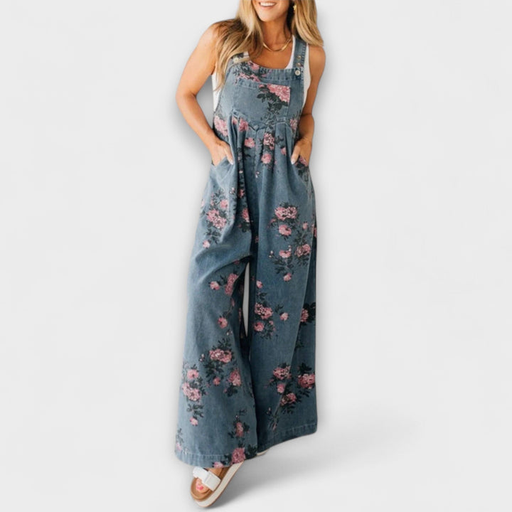 Reinhild | Entspannte Passform Jeans Latzhose