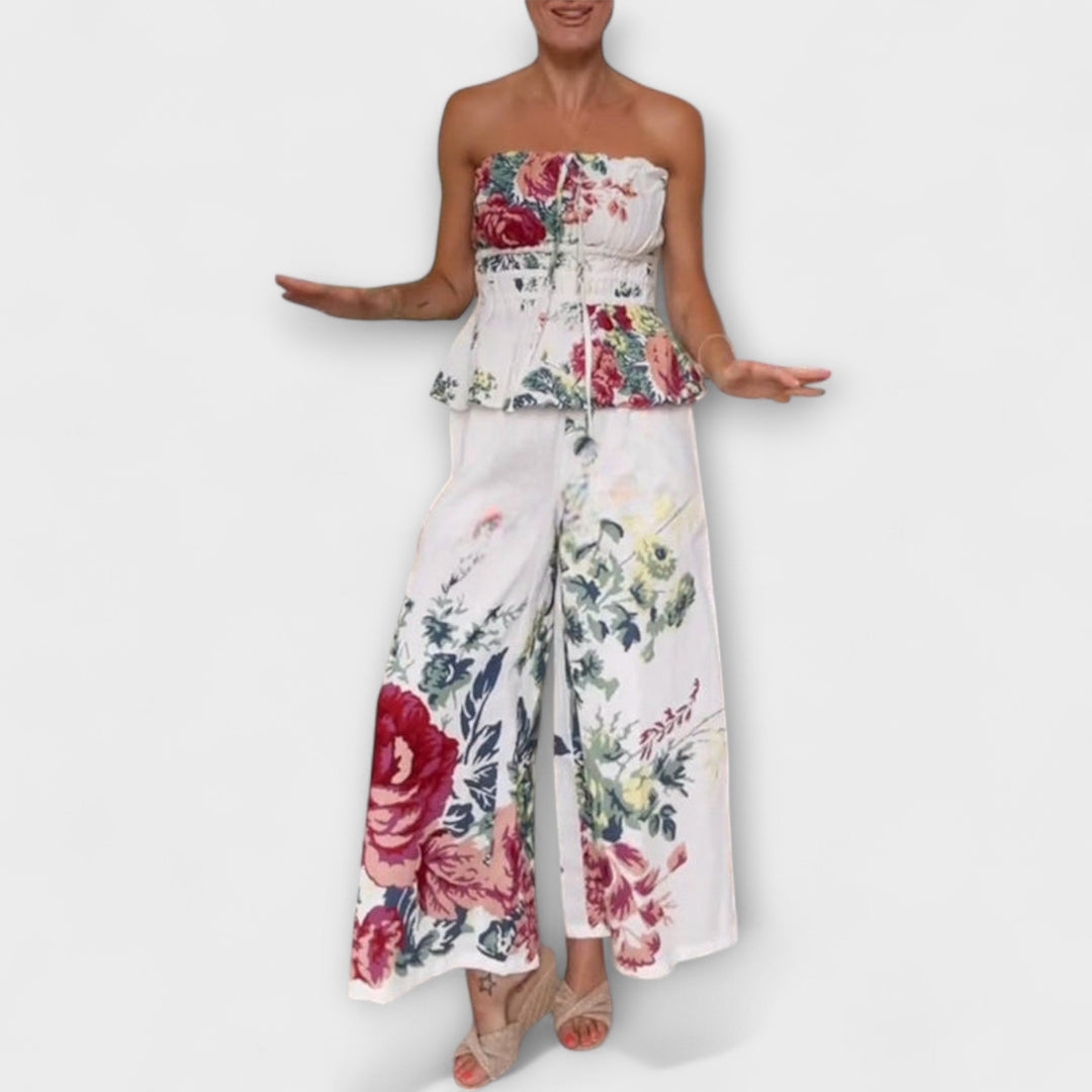 Elisa | Sommer Blumenmuster Set