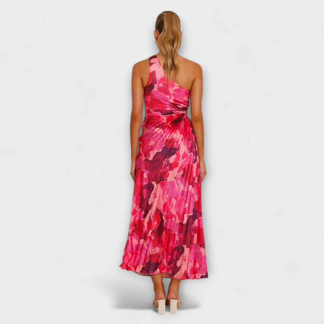 Maya | Elegantes Cut-Out Maxikleid