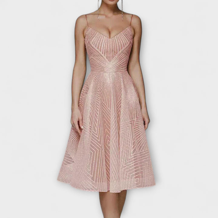 Gretchen | Damen Luxuskleid mit Stickereien